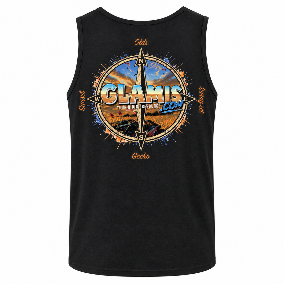 Men's Glamis.com Compass Tank Top