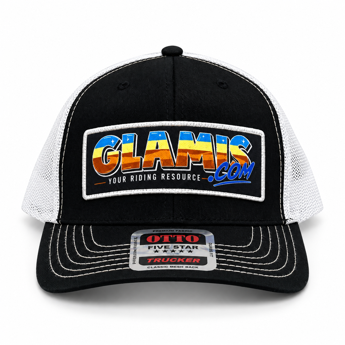 Glamis.com Trucker Hat- Rounded Bill